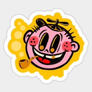 Bubble boy Sticker